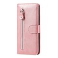 thumbnail image 1 of Case for Samsung Galaxy Note 10 Lite Zipper Pocket Wallet Leather Case Magnetic Closure Flip Cover - Pink, 1 of 5
