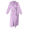 thumbnail image 4 of Ihph7 Fluffy Robe Plush Robes for Women Long Robes for Women Bathrobe for Women Warm Robes for Women Towel Robe Soft Robes for Women Housecoats for Women Light Violet XL, 4 of 4