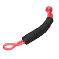 thumbnail image 4 of 17T Practical Car Flexible Synthetic Soft Shackle Trailer Pull Towing Rope Winch Straps For Car Broke Down, 4 of 8