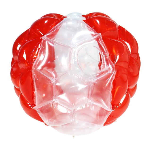 1PC Inflatable Fitness Toy 24 Inch Red PVC Vinyl Material Kids Adults Outdoor Activity Portable Durable