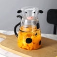 thumbnail image 4 of Milk Glass Kettle Cute Coffee Jug Kettle Milk Jug Pot Portable for Milk Small, 4 of 9