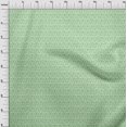thumbnail image 4 of oneOone Polyester Lycra Vert Tissu Abstrait Floral Robe Tissu Tissu Imprimé par la Cour 56 Pouces de Large, 4 of 4