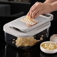 thumbnail image 4 of Vegetable Cutter Multifunction Kitchen Chopper with Container Food Processor and Slicer for Potato Carrot Garlic Durable Construction Easy to Use and Clean, 4 of 6