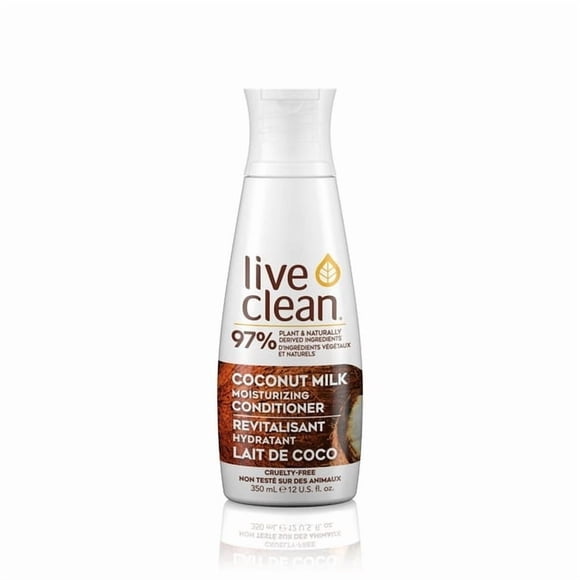 Live Clean Revitalisant Hydratant au Lait de Coco, 350 ml, Revitalisant