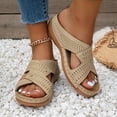 thumbnail image 5 of DAFEI Sandales de Plage Sandales de Plage Sandales de Plage pour Dames Sandales Compensées d'Été Chaussures Femmes Pantoufles Sandales Bohèmes Chaussures Mode, 5 of 5