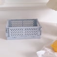 thumbnail image 1 of TopLLC Storage Bins Mini Foldable Plastic Storage Basket For Organizing Crates With Handles For Desks And Bedrooms Storage Bags, 1 of 2