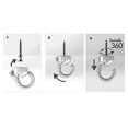 thumbnail image 2 of Hangman 5767181 Cintre Double Tête Éléphant 100 lbs, 2 of 3