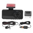 thumbnail image 2 of 1080P Dash Cam, Wide Angle Lens 3 Channel Dash Cam Compact  for Driving, 2 of 7