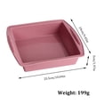 thumbnail image 2 of All-in-One Silicone Bakeware Set, 7-Piece Non-Stick Kit for Cake, Muffin & Bread, Easy to Clean, 2 of 5