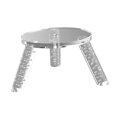 thumbnail image 3 of Miulika Sound Speaker Desktop Bracket Audio Accessory for Office Bedroom Living Room Transparent, 3 of 9
