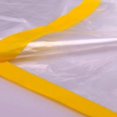 thumbnail image 2 of MYG Polythylene Dust Sheet Large Clear Waterproof Cover Protection Plastic for Outdoor Furniture, Sofa, Desk, Chair, 2.75x3.65m, Transparent, 2 of 5