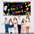 thumbnail image 4 of HOZADOIE Opening Season Banner Home Decor Back to Schoolback to School Opening Season Banner Opening School Background Cloth Decoration Colourful Flag, 4 of 6