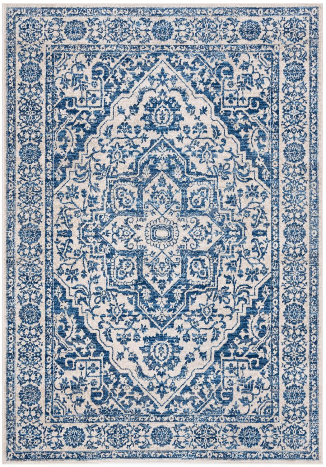 SAFAVIEH Brentwood Jaymz Floral Bordered Area Rug
