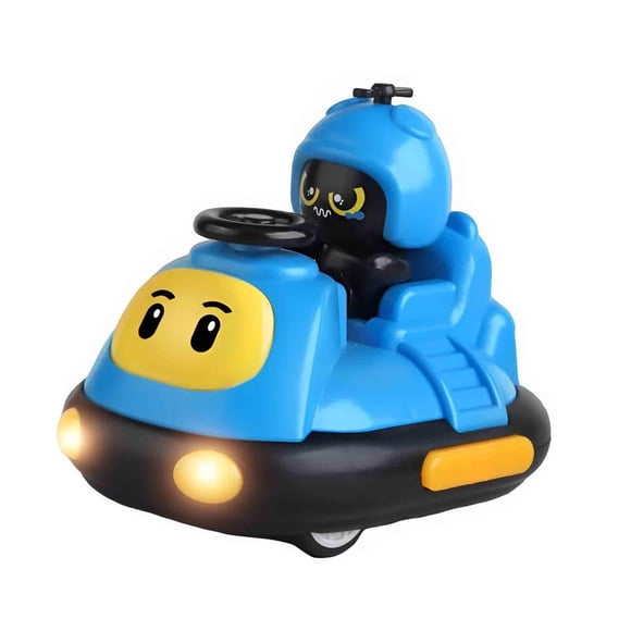 Milaget Remote Control Bumper Car Boys Race Bumper Car Toy for Adults Children Teens Blue