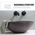 thumbnail image 3 of Shisuyan Bathroom Organization Towel Rack Silver 1 Set 10.8X8.3X2 In, 3 of 8