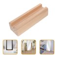 thumbnail image 2 of MIANGASTORE Floor Mirror Stand Wooden Mirror Holder Full Length Mirror Support Base Standing Mirror Stand, 2 of 8