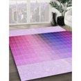 thumbnail image 3 of Ahgly Tapis Rectangulaire Lavable en Machine Intérieur Transitionnel Fleur Rose, 7 Pieds x 9 Pieds, 3 of 7