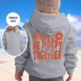 thumbnail image 2 of GDREDA Sweat à Capuche Preppy pour Fille, Manches Longues, Sweat Graphique Doux, Pull Mignon pour Enfants (Gris, 4-5 Ans), 2 of 5