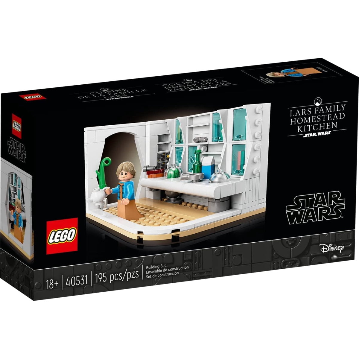LEGO Star Wars: Lars Family Homestead Kitchen - 195 Piece Building Kit [LEGO, #40531, Ages 18+]