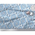 thumbnail image 3 of Soimoi Velvet Fabric Ethnic Ikat Print Sewing Fabric Yard 58 Inch Wide, 3 of 3