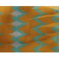 thumbnail image 4 of oneOone Georgette Viscose Fabric Chevron Ikat Fabric Prints By Yard 42 Inch Wide, 4 of 4