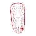 thumbnail image 2 of HILABEE Fashion Drawing Template Ruler Sewing Humanoid Patterns Design for Designing 15, 2 of 9
