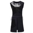 thumbnail image 1 of XZNGL Men Casual Round Neck Sleeveless Pullover Solid Color Sweatshirts Blouse, 1 of 4