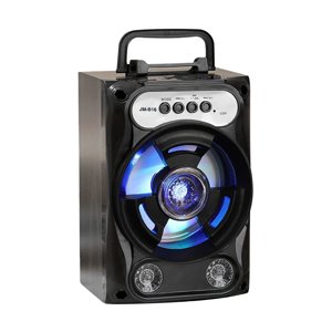Haut-parleurs Bluetooth sans fil sans fil haut-parleur Bluetooth, module de danse portable à haut volume réglable, subwoofer cool avec microphone et 1 Haut-parleurs Bluetooth portables pour microphone