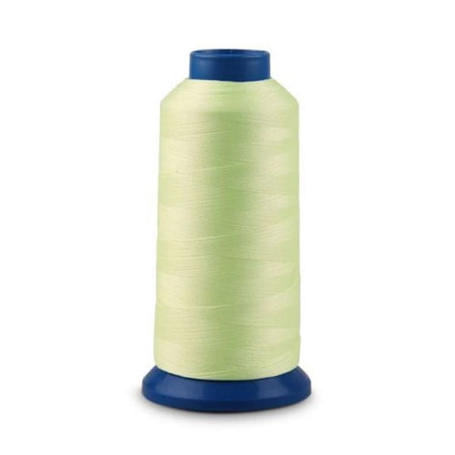 CIMAXIC 3000 Yards Spool Luminous Glow In The Dark Machine Embroidery Sewing Thread (Claybank),5.12"X3.54"X3.15"