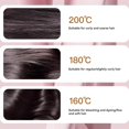 thumbnail image 3 of Nulira Mini Hair Straightener, 2-In-1 Cordless Hair Straightener & Styler, Mini Hot Comb, Fast Heating Hot, 3-Speed Temperature Control, for Travel Home (Pink), 3 of 8