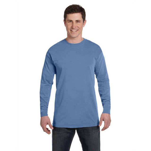 Comfort Colors T-Shirt à Manches Longues pour Adulte, Poids Lourd, RS