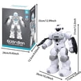 thumbnail image 3 of BKER Robot RC pour Enfants, Télécommande Programmable, Robot Intelligent avec Gestes et Détection, Robot Intelligent Qui Marche et Danse avec Commande Vocale pour Garçons et Filles, Cadeau d'Anniversaire, 3 of 6