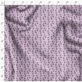 thumbnail image 4 of Soimoi Purple Poly Georgette Fabric Maze & Rose Floral Decor Fabric Printed Yard 52 Inch Wide, 4 of 6
