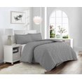 thumbnail image 1 of Swift Home Waffle Square Prewashed Duvet Cover Set, 1 of 3