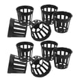 thumbnail image 2 of Filter Plant Net Pot, Helpful And Decorated Plastic Aquatic Net Cup Drought Resistance Durable And Sturdy  For Fish  And Soil S,L, 2 of 8