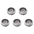 thumbnail image 1 of Unique Bargains M20x1.5mm Male Threaded Aluminum Organic Glass 5Packs Air Compressor Oil Level Gauge Sight Glass 5Packs, 1 of 5