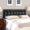 thumbnail image 1 of Modway Emily Tufted Button Headboard, King, Black, 1 of 7