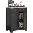 thumbnail image 1 of HOMCOM Armoire de Rangement de Cuisine, Buffet au Sol avec 2 Tiroirs, 1 of 10