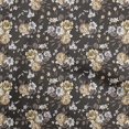 thumbnail image 1 of oneOone Coton Flex Brun Tissu Floral Rétro Tissu Imprimé par la Cour 40 Pouces de Large, 1 of 5