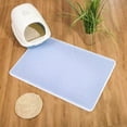 thumbnail image 4 of Ruiboury Safe And Non-toxic Cat Litter Mat Safe And Healthy Space For Pet Easy To Clean Pink, 4 of 6