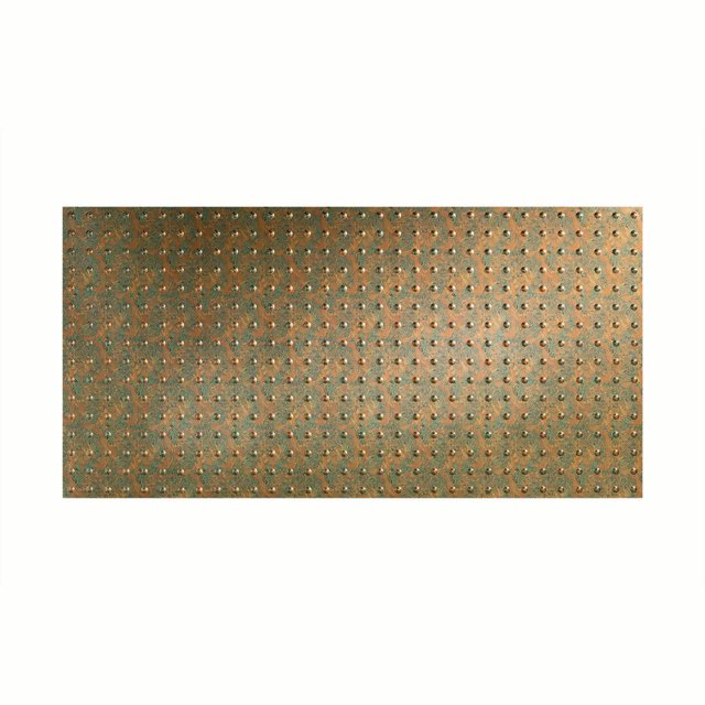 FASÄDE Easy Installation Dome Copper Fantasy Wall Panel (4' x 8' Panel)