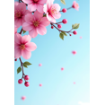 thumbnail image 4 of Cherry Blossom Spring Banners Wedding Background Festival Backdrop Banner Outdoor Event Photography Decoration Celebration, 4 of 4