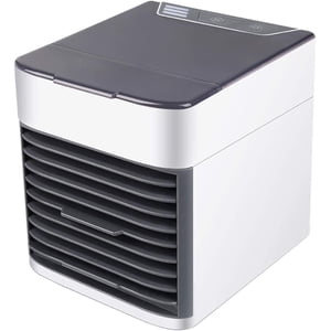 Portatif Air Ventilateur de conditionnement, Air Refroidisseur, humidificateur et purificateur 3-in-1 USB Bureau Air conditionneur avec boîte à eau, 7 Couleur LED Lumière de nuit et 3 Vitesse du ventilateur pour les voyages à domicile de bureau