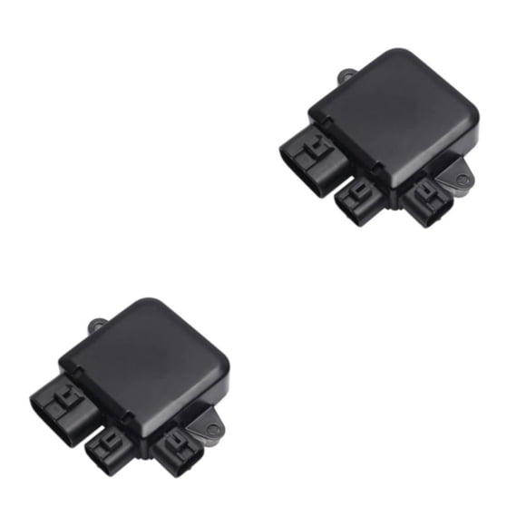 Wweixi Car Cooling Fan Control Unit Module Fan Control Unit Control Module Fan Control Module Cooling Fan 2Set