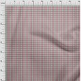 thumbnail image 3 of oneOone Georgette Viscose Fabric Madras Check Printed Fabric 1 Yard 42 Inch Wide, 3 of 4