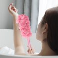 thumbnail image 3 of RKSTN Back Scrubber for Shower Long Handle Large Bath Brush Long Handle Bath Bath Artifact Bath Flower Bath Brush Bath Brush Bath Rub Back and Back Shower Brush for Body, 3 of 8