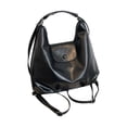 thumbnail image 1 of Women's Multi Functional Large Leather Shoulder Bag | Large Capacity Crossbody Backpack Purse, Versatile Convertible Design, 11.8"x9.8"x4.7", 2 Colors, Lightweight, Everyday Commute & Travel, 1 of 6
