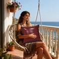 thumbnail image 4 of CQCYD Spring Summer Pillow Covers, Plaid Throw Pillows 18x18, Decorative Pillow Decor For Couch Sofa And Porch Chair, Nylon Pillowcase Protector, 4 of 6