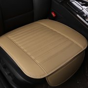 SDNall Universal Car Front Seat Cover Breathable Leather Pad Cushion,Front Car Seat Covers, Faux Leather Car Seat Protectors For Universal Vehicles