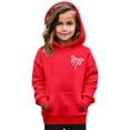 thumbnail image 2 of Chandail pour Enfants Garçon à Manches Longues, Chandail à Capuchon Imprimé pour Enfants, Chandail à Col Rond, Hauts à Enfiler, Vêtements d'Automne, Vêtements pour Enfants, Filles Taille 5-6 Ans, 2 of 3